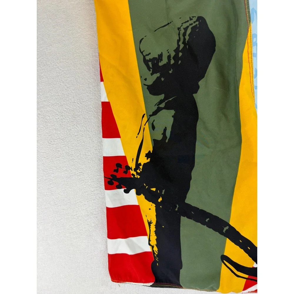 LRG Board Shorts Mens 38 Multicolor Colorblock Logo Print Streetwear Swim Trunks